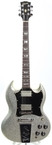 Gibson-SG Standard-1970-Silver Sparkle