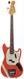 Fender-Mustang Bass-1998-Competition Fiesta Red