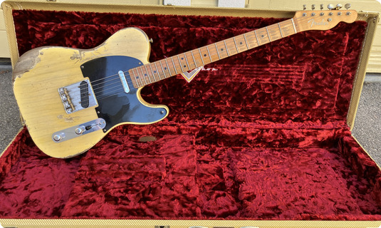 Fender Custom Shop Nocaster Heavy Relic 2017 Heavy Relic Faded Nocaster Blonde