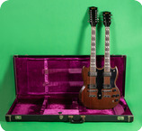 Gibson-EDS Model 1275 Double Neck Guitar-1974-Walnut