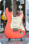 Fender-Stratocaster -1962-Refin Fiesta Red