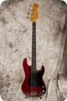 Fender-Precision Bass-1962-Winered Refinished