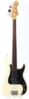 Fender-Precision Bass Fretless Lightweight-1977-Olympic White
