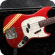 Fender Mustang Bass 1973 Candy Apple Red