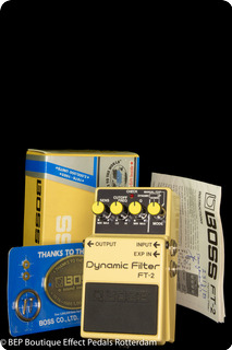 Boss Ft 2 Dynamic Filter (black Label) 1986 Yellow