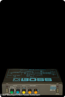 Boss RRV 10 Micro Rack Series Digital Reverb 1980's Black Effect