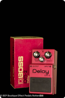 【限定セール！】BOSS DM-2 Delay 1983年 日本製、ビンテージ品 BOSS DM-2 Delay W/Box 1982 Analog Delay Vintage Guitar Pedal