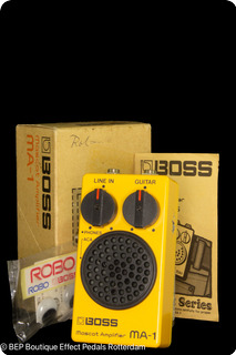 Boss MA 1 Mascot Amp 1980's Yellow Effect For Sale BEP - Boutique