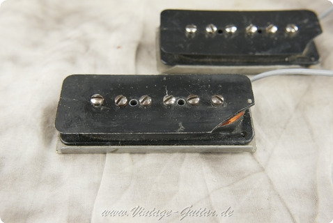 Gibson Pair Of P 90 Pickups Cream