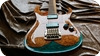 GB Liuteria Ergal 6 String Resin Illuminated And Burl Edition 2023 Hi Gloss And Green Resin
