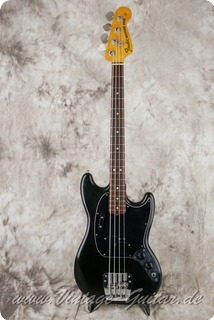 Fender Mustang Bass 1976 Black