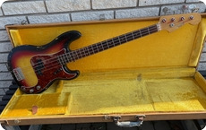 Fender-Precision Bass-1963-3 Tone Sunburst