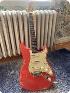 Fender-Fender Stratocaster-1962-Fiesta Red