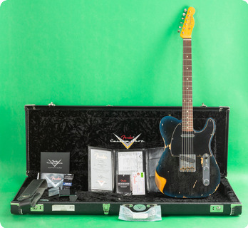 Fender Telecaster Custom Wildwood Ww10 Hrl Custom Shop 2022 Blue