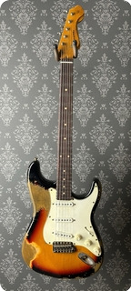 Sonnemo Custom Vintage St 3tone Burst Sss No 413