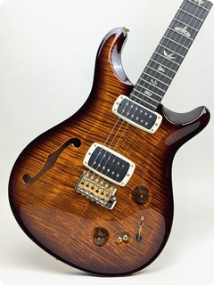 Prs Experience 408 Semi Hollow 2013 Black Gold Burst