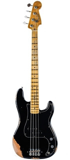 Fender Custom Shop 58 Precision Bass Heavy Relic Black 2023
