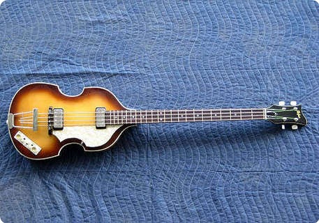 Hofner Stu Cook's Vintage '62 Reissue Beatle Bass 2003