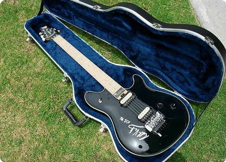 Peavey Eddie Van Halen's Black Wolfgang Signed 1996