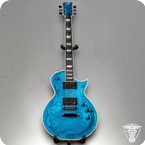 Esp Guitars-ESP Original Eclipse Custom — Blue Liquid Metal