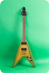 Gibson-Flying V-1984-Green Burst
