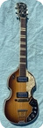 Hofner-459-TZ  Violin Guitar-1966-Violin Sunburst