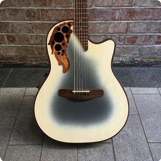 Ovation Adamus Ii Acoustic 1980 Blue Burst