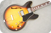 Gibson-ES-335 TD-1966-Sunburst  (refin Neck, Overspray Back Of Body)