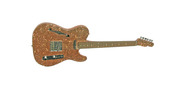 Signature Sound Deluxe T Caster Tele 2025 Rose Gold Sparkle