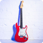 Fender-Stratocaster Fiesta-1963-Red