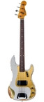 Fender Custom Shop-59 Precision Bass Dirty White Blonde Over Aztec Gold Heavy Relic-2022
