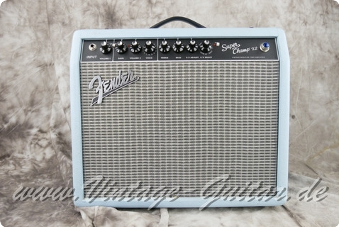 Fender Super Champ X2 2016 Daphne Blue
