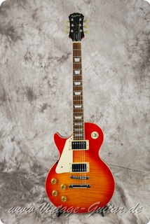 Lefthand Epiphone Les Paul Std 2002 Cherry Sunburst