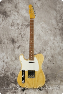 Lefthand Fender Telecaster Natural