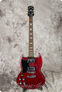 Lefthand Epiphone Sg Standard 1998 Cherry