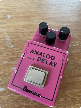 Ibanez Ad 80 Analog Delay Pink