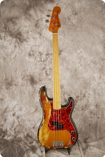 Fender Precision Bass Fretless 1971 Sunburst