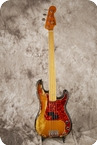 Fender-Precision Bass Fretless-1971-Sunburst