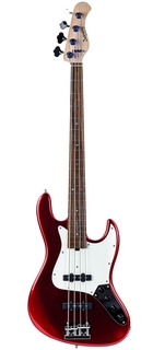 Sadowsky Metroline 21 Fret Vintage J/j Bass 4 String Candy Apple Red Metallic