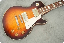 Gibson-'59 Reissue Les Paul Standard Heavy Aged-2013-Tobacco Sunburst - Aged