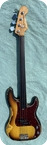 Fender Precision Bass FRETLESS 1971 Sunburst