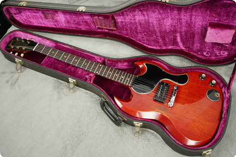 Gibson Sg Junior   Ex Neol Davies/roger Lomas 1964 Cherry