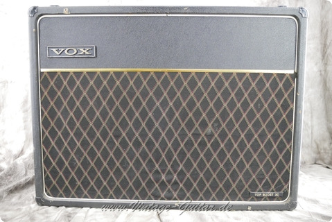 Vox Ac 30 1970 Black Tolex