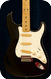 Fernandes Burny-Custom FST-70 All Original MIJ Strat-Style With Rare Bunny Case & GORO “Swoosh” Plate 1975-1975-Black Gloss