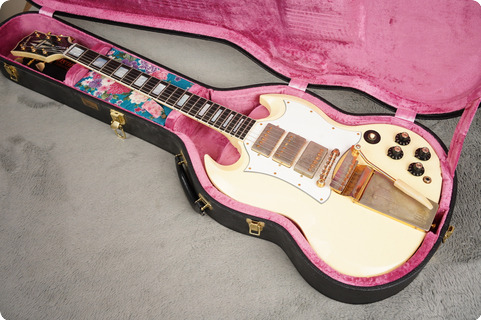 Gibson Jimi Hendrix '67 Sg Custom 2020 Aged Polaris White