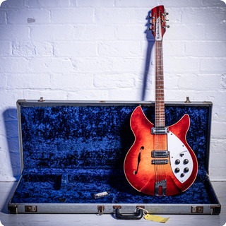 Rickenbacker 360 12 Rose Morris Model (1993) Ex Steve Howe Yes 1964 Fireglo