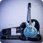 Epiphone-Supernova - Owned, Played & Signed By Noel Gallagher Oasis-1990-Man City Blue