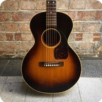 Gibson-LG 3/4 Sized Acoustic Guitar-1950-Sunburst