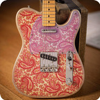 Fender Telecaster With Maple Fretboard 1968 Pink Paisley