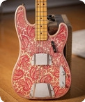 Fender-Telecaster Bass-1968-Pink Paisley